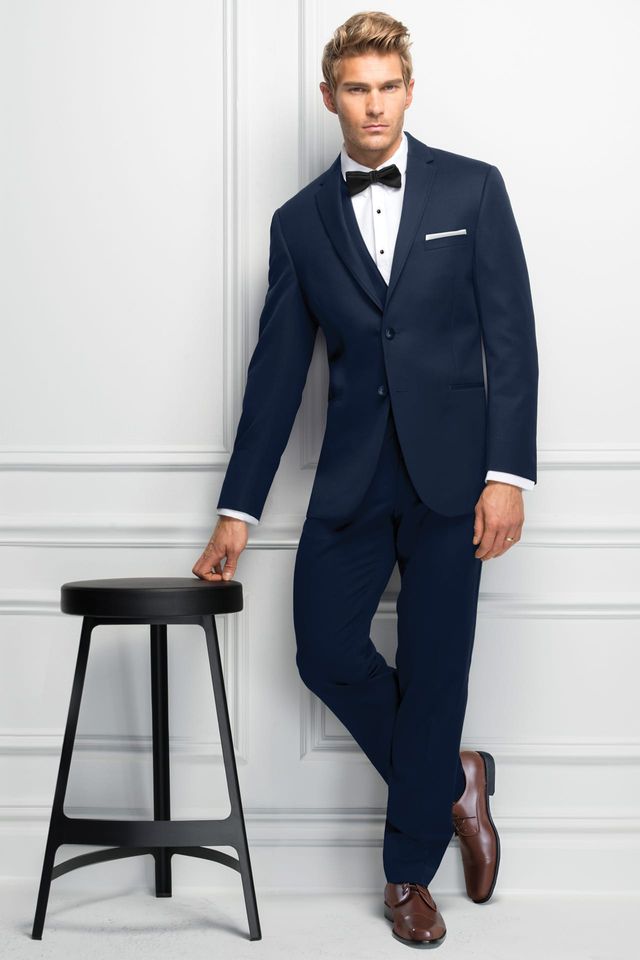 Navy Suit Michael Kors Ultra Slim Fit #371