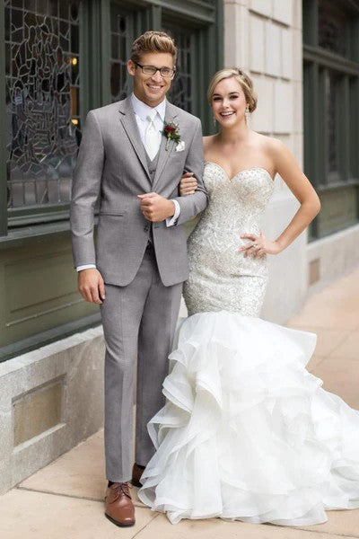 Heather Gray Suit #262